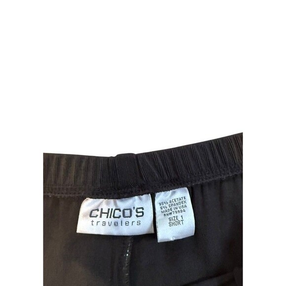 Chico's Travelers Set Size Small (1) Petite Cardigan Jacket Pants Short -Ankle - Picture 2 of 10